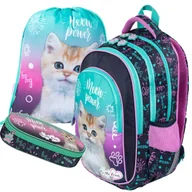 Zestawy szkolne - ZESTAW Szkolny Plecak Tornister My Little Friend Kotek Kitty Party - miniaturka - grafika 1