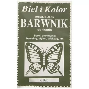Barwnik do Tkanin Khaki 10g - Środki do prania - miniaturka - grafika 1