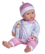 Akcesoria dla lalek - Berenguer 15345 - Duża Lalka Bobas, Smoczek I Butelka - La Baby - 51 Cm - miniaturka - grafika 1