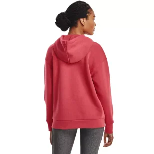 Bluza damska Under Armour Essential Fleece Hoodie - Bluzy sportowe damskie - miniaturka - grafika 2