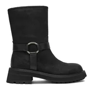 Botki damskie - Botki G-Star Raw EO-RUZGAR-2521-82 Czarny - miniaturka - grafika 1