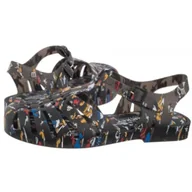 Sandały damskie - Sandały Possession Print+Mic 33443/54089 Black/Multicolor (ML363-a) Melissa - miniaturka - grafika 1