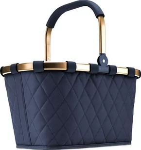 Koszyk Carrybag granatowy pikowany - Torby i wózki na zakupy - miniaturka - grafika 1