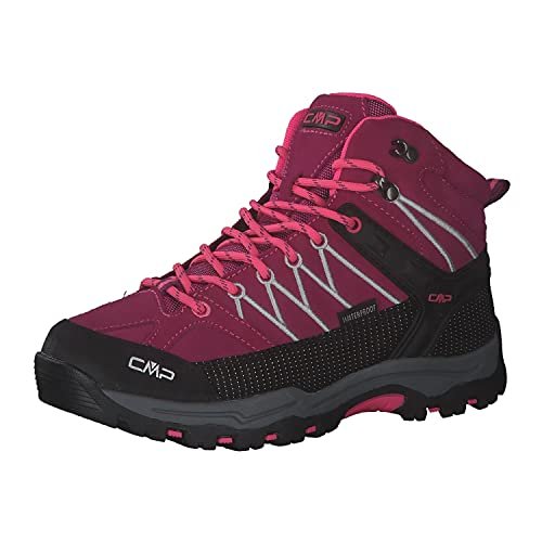 CMP Rigel Mid dziecięce buty trekkingowe, uniseks, Berry Pink Fluo, 40 EU