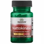 Suplementy diety - Nattokinaza 100 mg 2000 FU (30 kaps.) - miniaturka - grafika 1