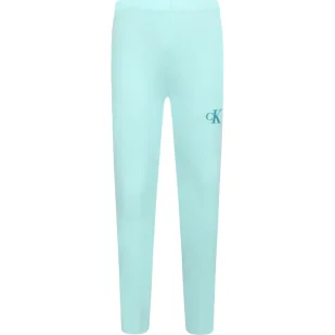 CALVIN KLEIN JEANS Legginsy | Slim Fit - Spodnie sportowe damskie - miniaturka - grafika 1