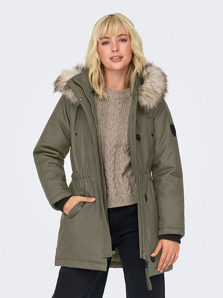 ONLY Parka w kolorze khaki