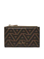 Portfele - Aldo Duży Portfel Damski Mereclya 13824420 Brązowy - miniaturka - grafika 1