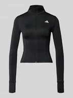 Kurtki i kamizelki sportowe damskie - Kurtka o kroju slim fit ze stójką - miniaturka - grafika 1