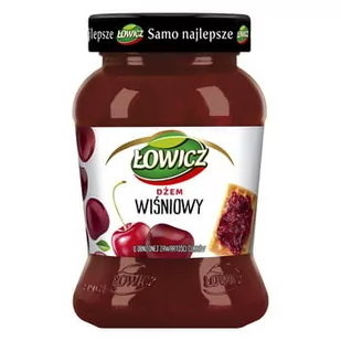 Łowicz DŻEM Z WIŚNI 450 G - Dżem - miniaturka - grafika 1