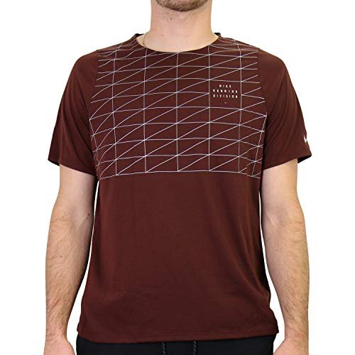 Nike T-shirt męski Dv Rise 365 Gx Flsh wielokolorowa Mystic Dates/Reflective Silv XXL