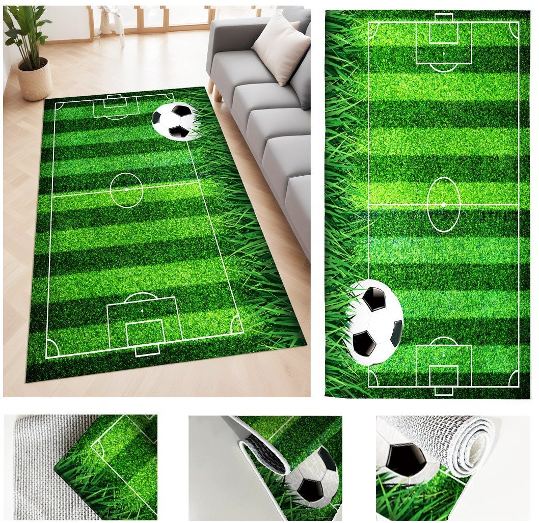 Dywan dziecięcy boisko 80x150