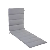 Poduszki ogrodowe - Patio Poduszka na leżak 63x193x5 cm Madera jasna szara - miniaturka - grafika 1