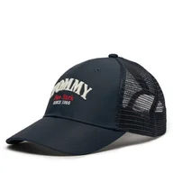 Czapki dla dzieci - Czapka z daszkiem Tommy Hilfiger Varsity AU0AU01953 Granatowy - miniaturka - grafika 1