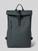 Plecaki - Plecak zwijany z kieszenią zapinaną na zamek błyskawiczny - miniaturka - grafika 1