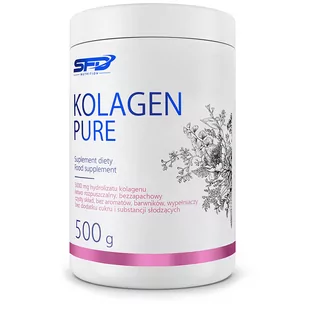 SFD Kolagen Pure 500 g - Stawy, mięśnie, kości - miniaturka - grafika 1