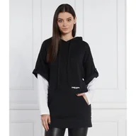 Bluzy damskie - Karl Lagerfeld Bluza Oversize fit - miniaturka - grafika 1