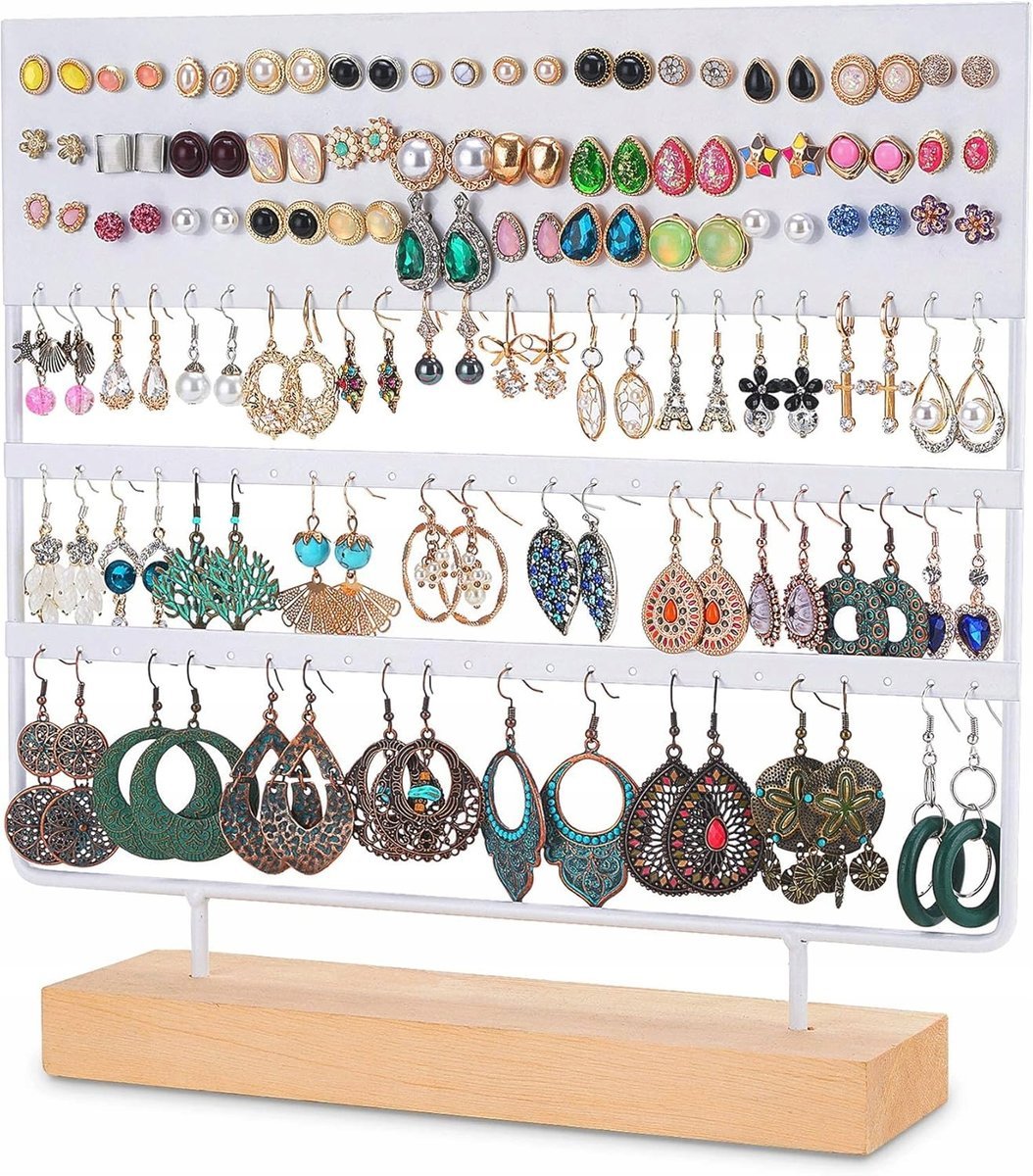 Generic organizer na biżuterię ekspozycja 144 otworów