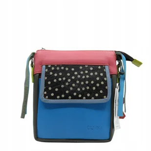 Torebka listonoszka damska skórzana regulowany pasek zero waste OLIVKA - Torebki damskie Torebka listonoszka damska skórzana regulowany pasek zero waste OLIVKA - Torebki damskie - miniaturka - grafika 1