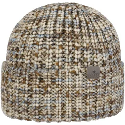 Czapka z Merynosów Monava by Lierys, beżowo-brązowy, One Size - Czapki damskie - miniaturka - grafika 1