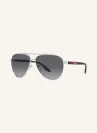 Okulary przeciwsłoneczne - Prada Linea Rossa Okulary Przeciwsłoneczne Ps 52ys silber - miniaturka - grafika 1