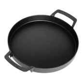 Akcesoria do grilla - Enders 7792 patelnia do system switch Grid, masywna żeliwo, żeliwo BBQ akcesoria na grilla, czarna, 39 x 39 x 6 cm - miniaturka - grafika 1