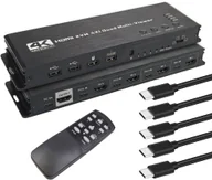 Przełączniki KVM - Przełącznik KVM switch 4xHDMI, 4xUSB Multiviewer - miniaturka - grafika 1