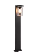 Lampy ogrodowe - Ardila H100 LED lampa zewnętrzna stojąca z czujnikiem zmierzchu czarna 411660132 - miniaturka - grafika 1