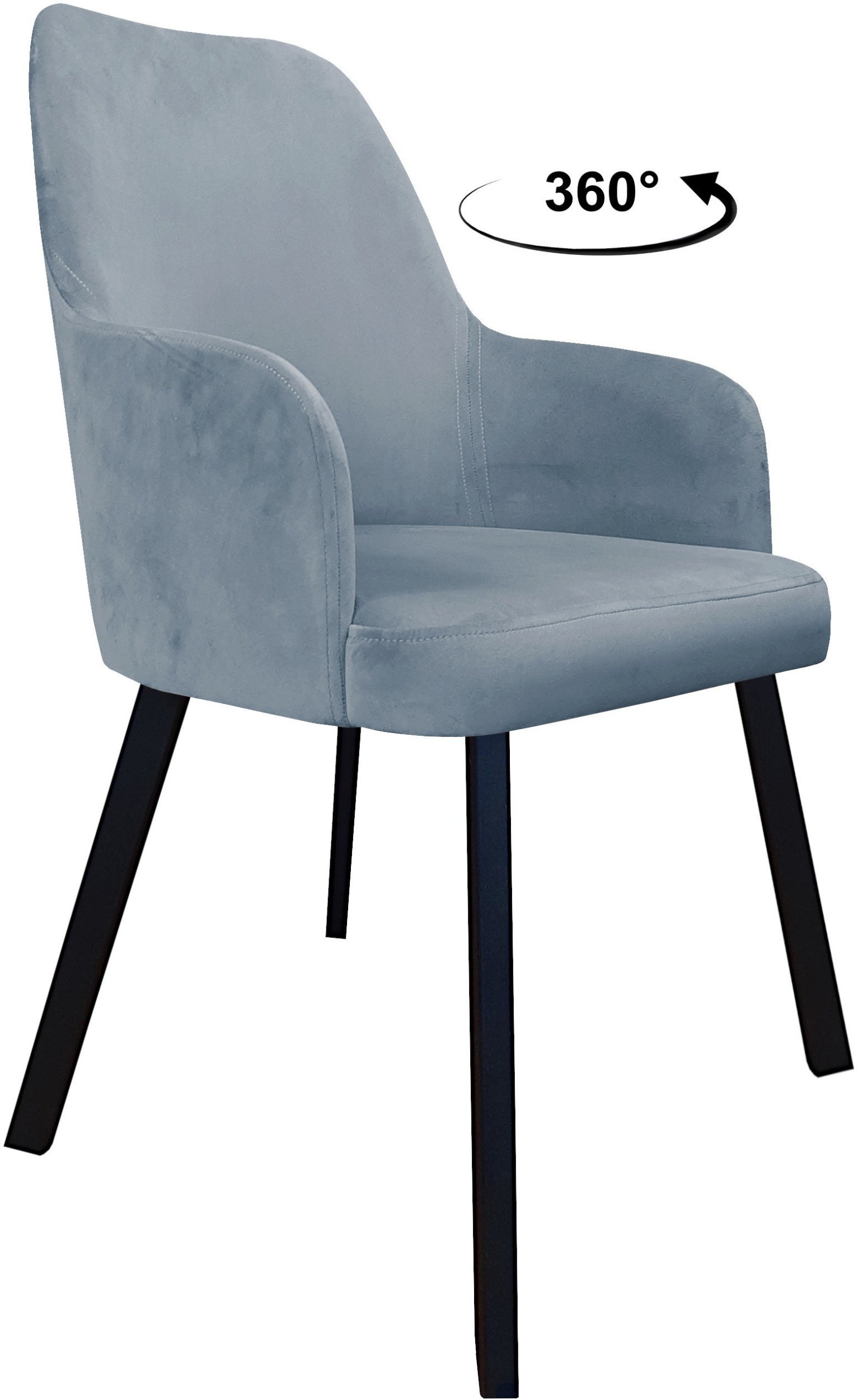 Krzesło obrotowe WESTA noga Profil czarna BL06