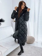 Kurtki damskie - Kurtka damska pikowana ADDISON czarna Dstreet TY3192-XXL/56 - miniaturka - grafika 1