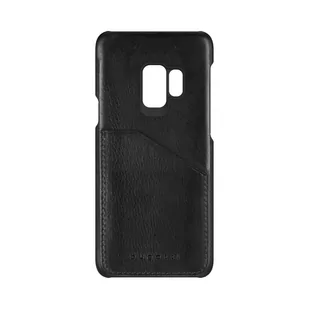 Bugatti Londra Snap Case skórzane etui na tył Samsung Galaxy S9 CZARNY NA TYŁ SKÓRA NATURALNA - Etui i futerały do telefonów - miniaturka - grafika 1