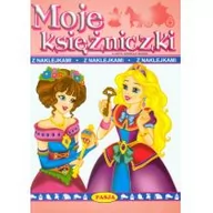Książki edukacyjne - Pasja Moje księżniczki z naklejkami - Pasja - miniaturka - grafika 1