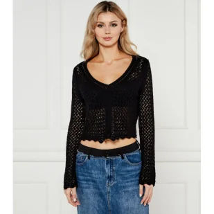 Desigual Bluzka FLAM Cropped Fit - Bluzki damskie - miniaturka - grafika 1