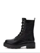 Kozaki damskie - tronchetto e stivaletto donna guess fltyan ele10 yancee black - GUESS - miniaturka - grafika 1