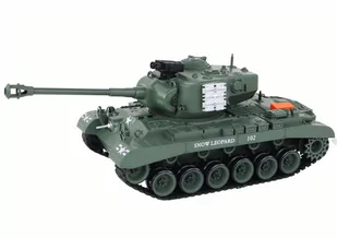 Czołg Leopard RC Zdalnie Sterowany Armata  1:18 Szary - Akcesoria i części modelarskie - miniaturka - grafika 2