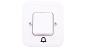 Wyłączniki światła i elektryczne - Ospel Łącznik zwierny "dzwonek" Pi BIAŁY ŁW-6P/00 - miniaturka - grafika 1
