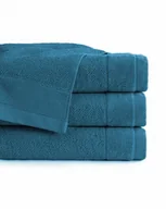 Ręczniki - Ręcznik bawełniany Vito 100x150 frotte turkusowy ciemny 550 g/m2 - miniaturka - grafika 1