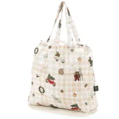 Torby i organizery dla mam - La Millou Shopper Bag uniwersalna torba na ramię / Winter Cottage - miniaturka - grafika 1