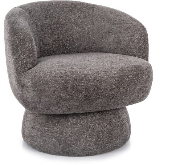 King Home Fotel obrotowy wypoczynkowy COSMIC RAVEN szary