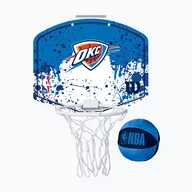 Koszykówka - Zestaw do mini-koszykówki Wilson NBA Team Mini Hoop Oklahoma City Thunder - miniaturka - grafika 1