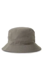 Czapki męskie - Nils Sundström Męski bucket hat Mężczyźni zielony jednolity, XL - miniaturka - grafika 1