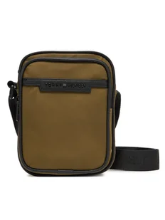 Tommy Hilfiger Saszetka Th Repreve Mini Reporter AM0AM13465 Brązowy - Nerki - miniaturka - grafika 1