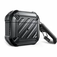 Akcesoria do słuchawek - Apple SUPCASE Etui na słuchawki SUPCASE Unicorn Beetle Pro Airpods 3 Czarny - miniaturka - grafika 1