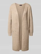Swetry damskie - Kardigan o kroju relaxed fit z wpuszczanymi kieszeniami model ‘DOFFY’ - miniaturka - grafika 1