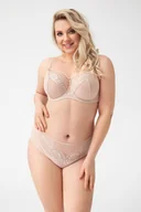 Biustonosze - Biustonosz Paradise K496 Beżowy (Rozmiar 85 G) - miniaturka - grafika 1
