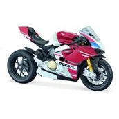 Samochody i pojazdy dla dzieci - MAISTO 39300-09 Motocykl Ducati Panigale V4 S Corse z podstawką 1:18 - miniaturka - grafika 1