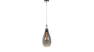 Lumina Deco Deco NOWOCZESNA LAMPA WISZĄCA SZKLANA CHROMOWANA LAURIS LDP 6843-1 (CHR) - Lampy sufitowe - miniaturka - grafika 1