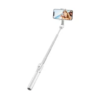 Selfie stick - Selfie stick Bluetooth Smartphone Tripod Design Compact Linq ZP9902 White - miniaturka - grafika 1