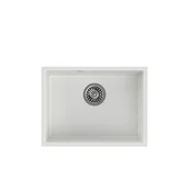 Zlewozmywaki - STEINER Alec zlewozmywak granitowy biały HQA5340BIK - miniaturka - grafika 1