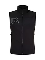 Kamizelki damskie - Rock Experience REWV00671 HUNTER SOFTSHELL Damska kamizelka sportowa CAVIAR XL - miniaturka - grafika 1